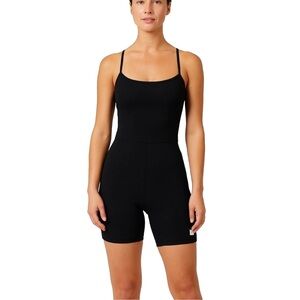 Vuori All The Feels Romper Black One Piece XS